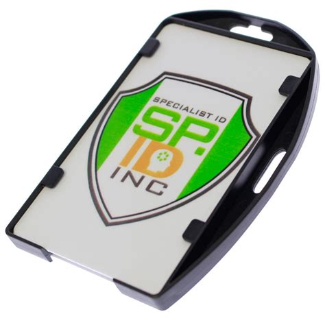 shielded 2 card id badge holder